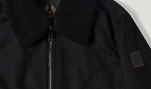 Belstaff - Shearling Collar Welder Jacket
